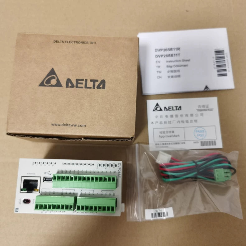 Used Delta DVP26SE11R PLC Controller