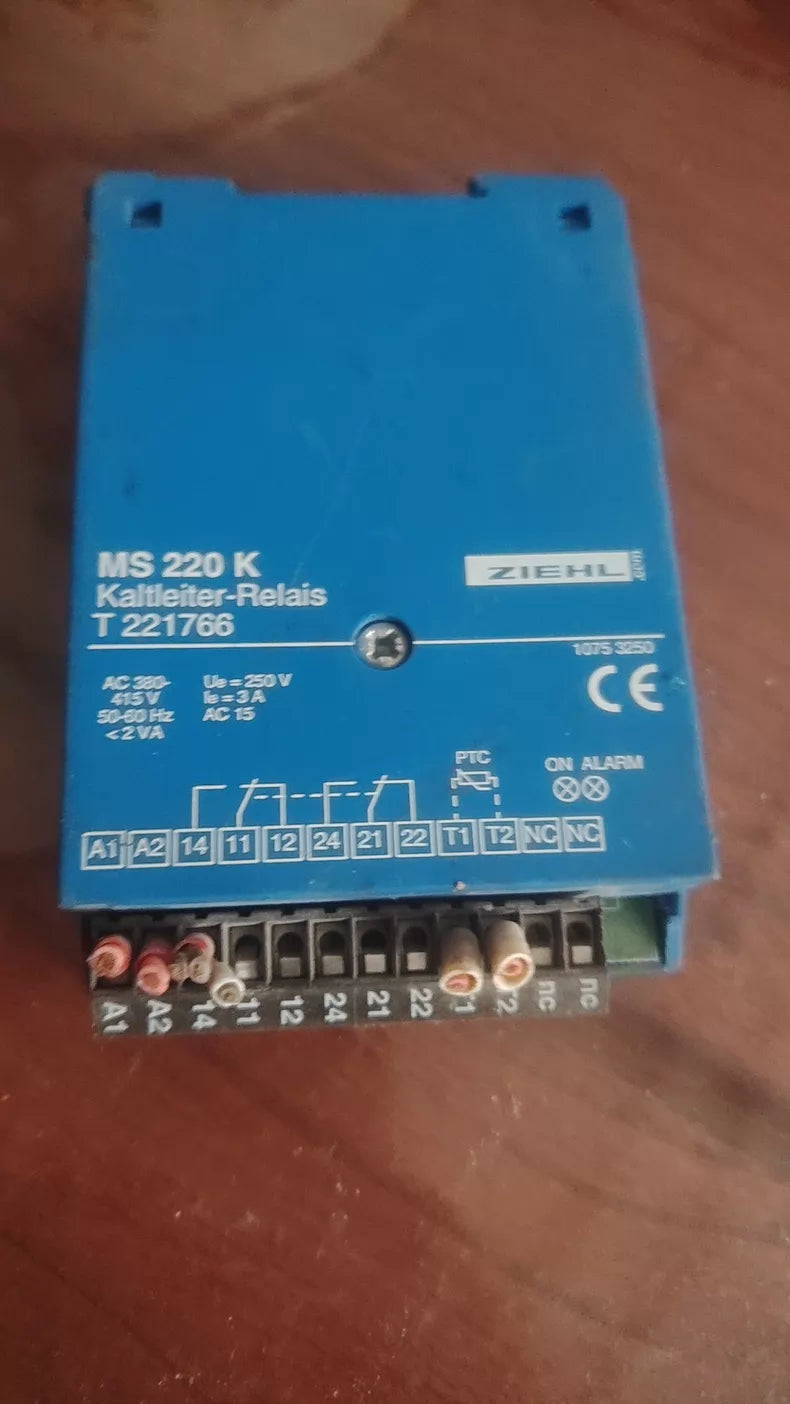 Used ZIEHL MSF220K Temperature Controller