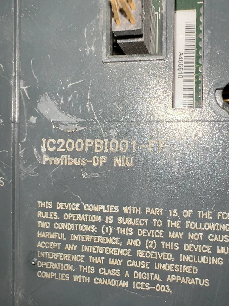 Used GE IC200GBI001-FF Serial Communication Module