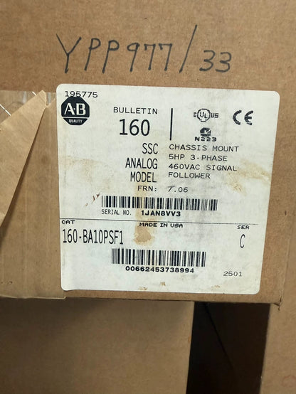 Used 160-BA10PSF1 Industrial Power Module