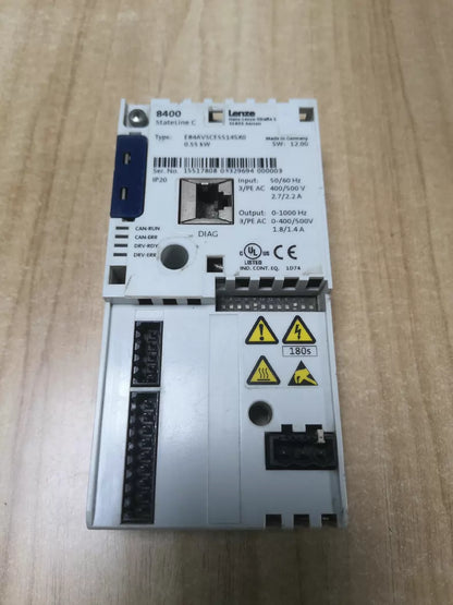 Used LENZE E84AVSCE5514SX0 0.55kW Inverter Drive