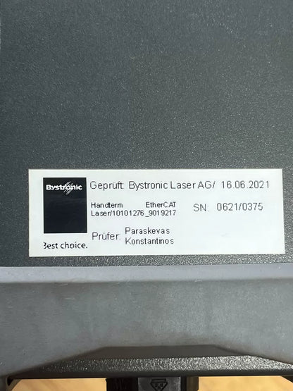 Bystronic 10101276-9019217 Laser Cutting Operating Handle
