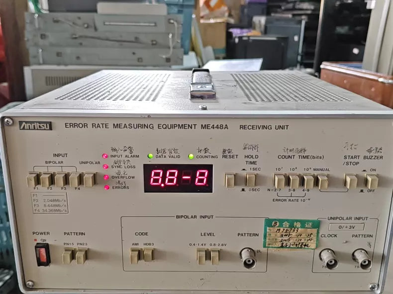 Anritsu ME448A 10MHz Bit Error Rate Tester