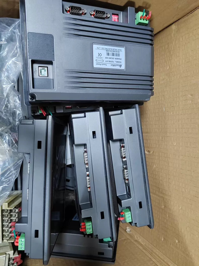 Used Xinje TG765-MT 7-inch HMI Touch Screen