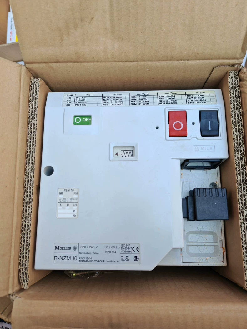 Used Eaton R-NZM10 Circuit Breaker 380/415V AC