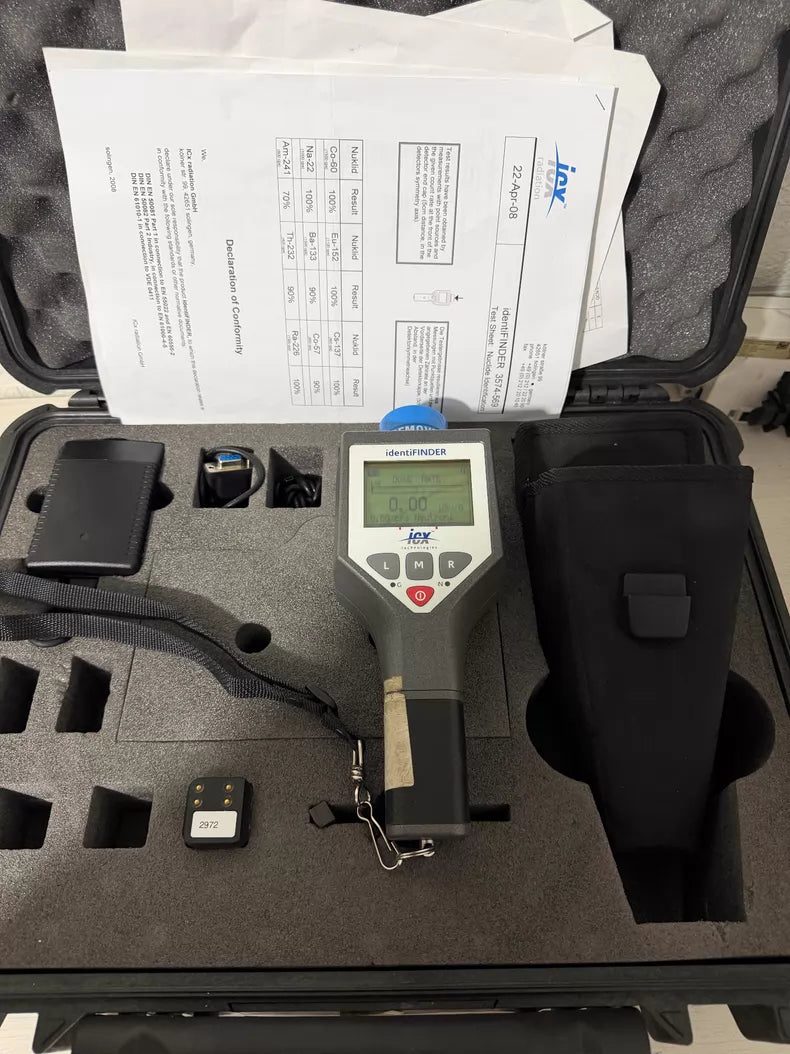ICX identiFINDER Portable Gamma Spectrometer