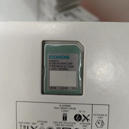 Used Siemens 6ES7953-8LG31-0AA0 Memory Card Module
