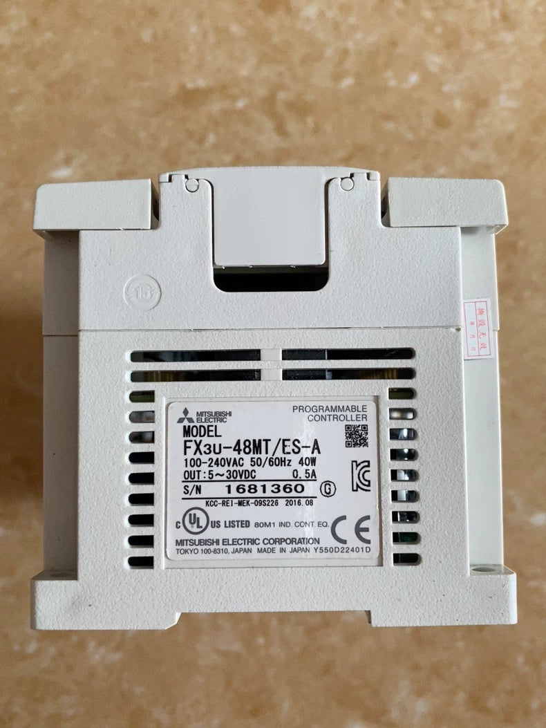 Used Mitsubishi FX3U-48MT 48-Point PLC