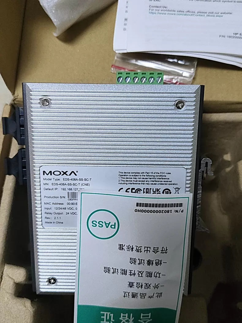 Used MOXA EDS-408A 8-Port Ethernet Switch