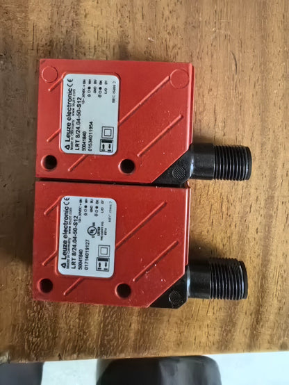 Used Leuze LRT 8/24.04-50-S12 Photoelectric Sensor