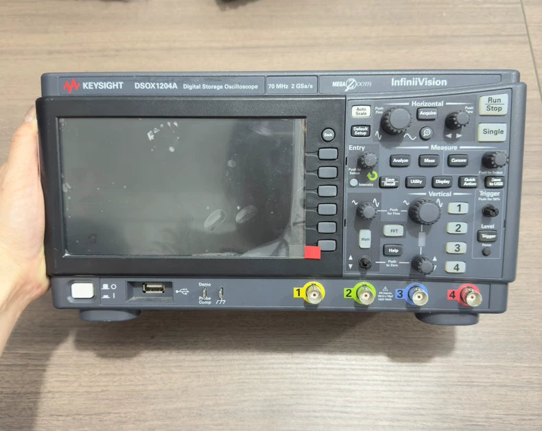 Used Keysight DSOX1204A 200MHz 4-Ch Oscilloscope