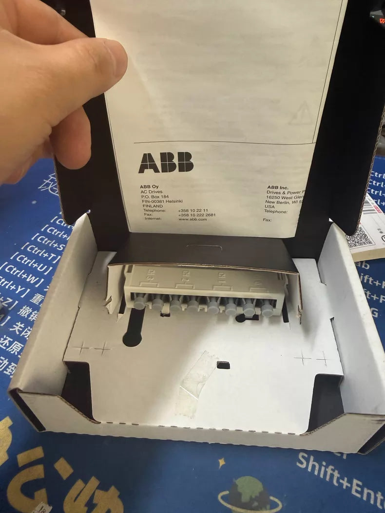Used ABB RDCO-01C Optical Fiber Adapter Module