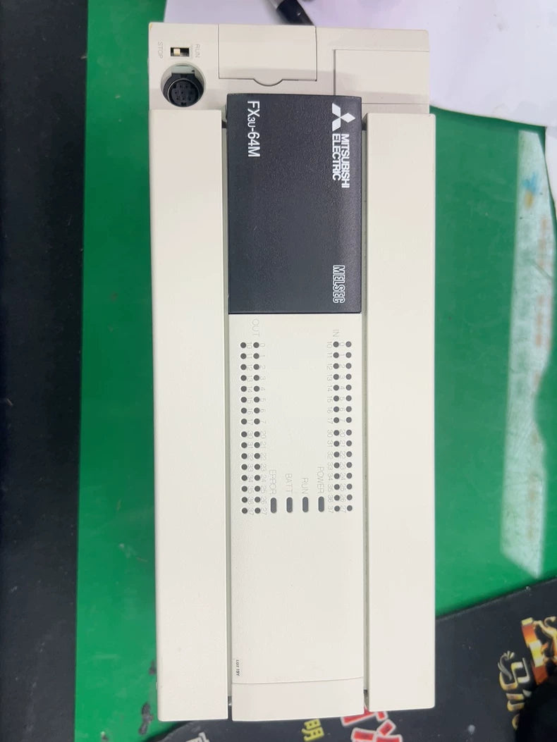 Used Mitsubishi FX3U-64MT/ES-A 64-Point PLC Module