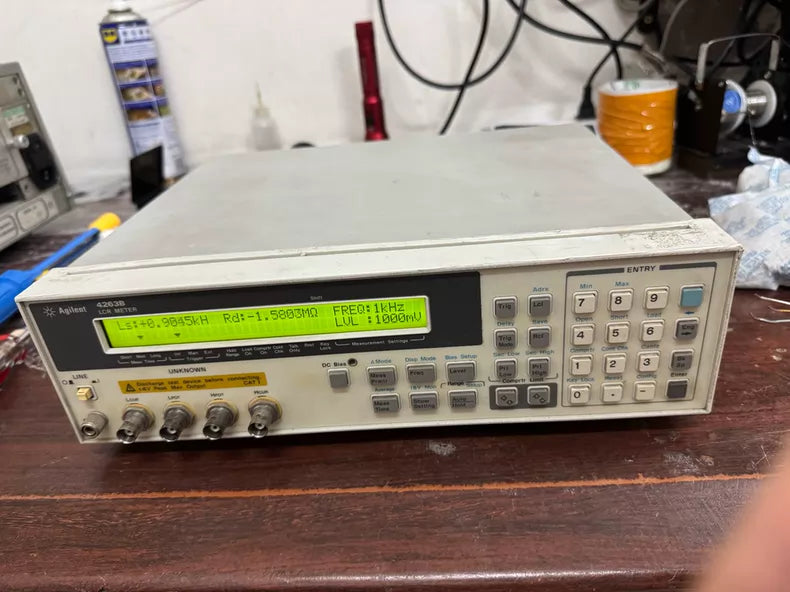 Used HP AGILENT 4263B LCR Meter 100Hz-100kHz