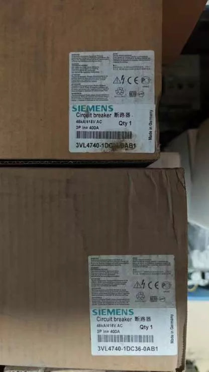 Used Siemens 3VL4740-1DC36-0AB1 40A Circuit Breaker