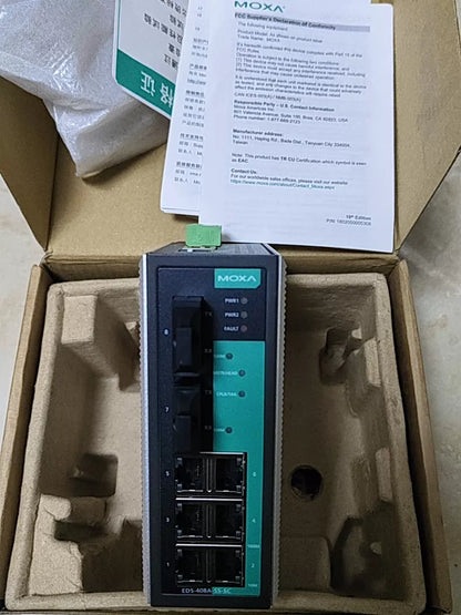 Used MOXA EDS-408A 8-Port Ethernet Switch