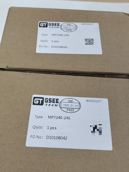 Used GSEE MPT240-24S 240W 24V Power Supply