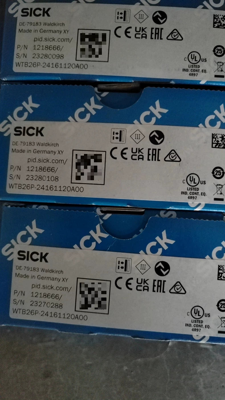 Used SICK WTB12L-24161120A00 Optical Sensor