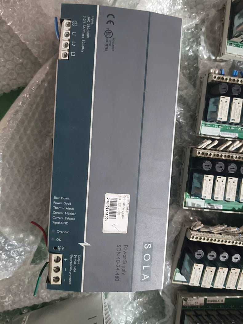 Used SDN 30-24-480 Mean Well Power Supply 480W