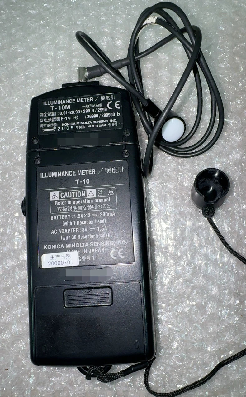 Used Konica Minolta T-10 Illuminance Meter