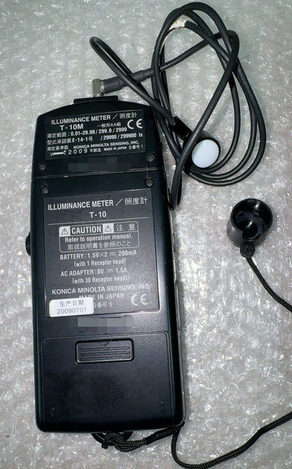 Used Konica Minolta T-10 Illuminance Meter