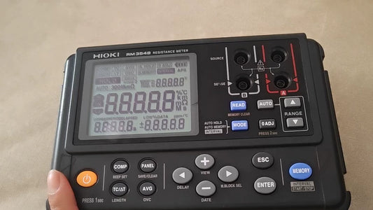 HIOKI RM3548 DC High-Precision Portable Resistance Meter