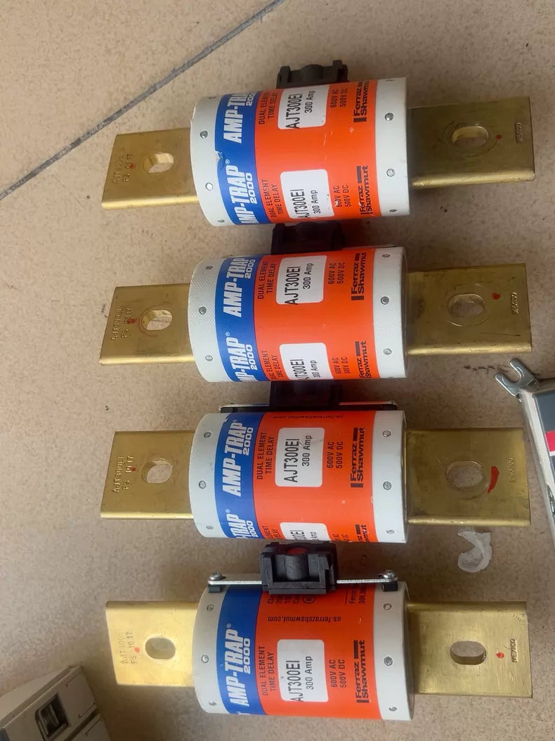 Used AJT60 AMP-TRAP 60A 600V Class J Fuse