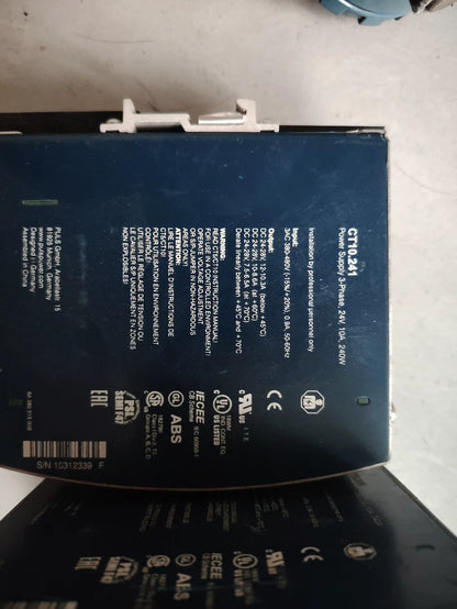 Used PULS CT10.241 240W Switching Power Supply