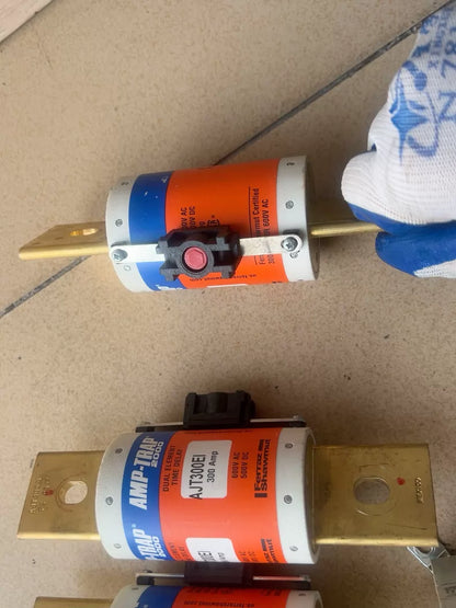 Used AJT60 AMP-TRAP 60A 600V Class J Fuse