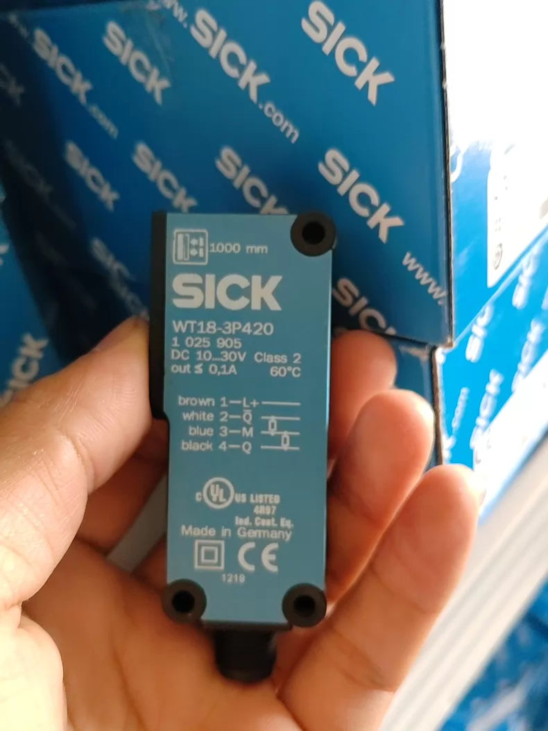 Used SICK WTB12L-24161120A00 Optical Sensor