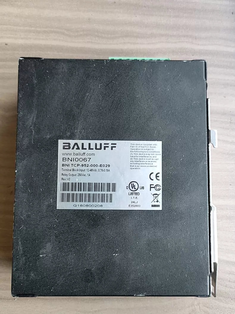 Used Balluff BNI0067 Proximity Switch TCP