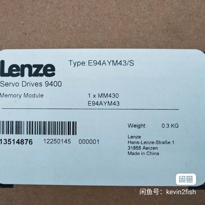 Used Lenze E94AYM33/S Frequency Inverter