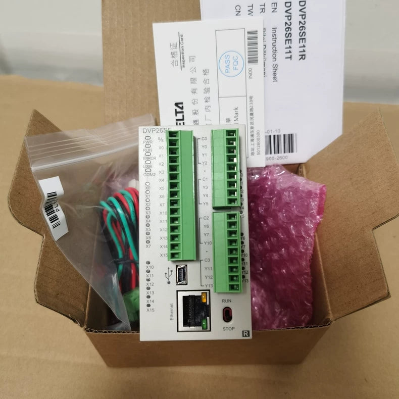 Used Delta DVP26SE11R PLC Controller