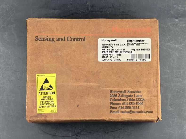 Used Fapo FPV 060-J957-01 Pressure Switch