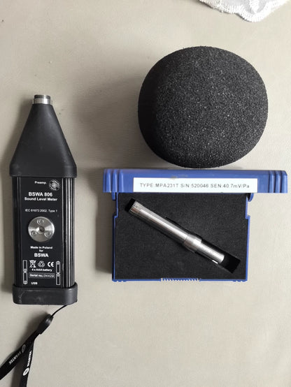 BSWA 806 Sound Level Meter with MPA231T Microphone