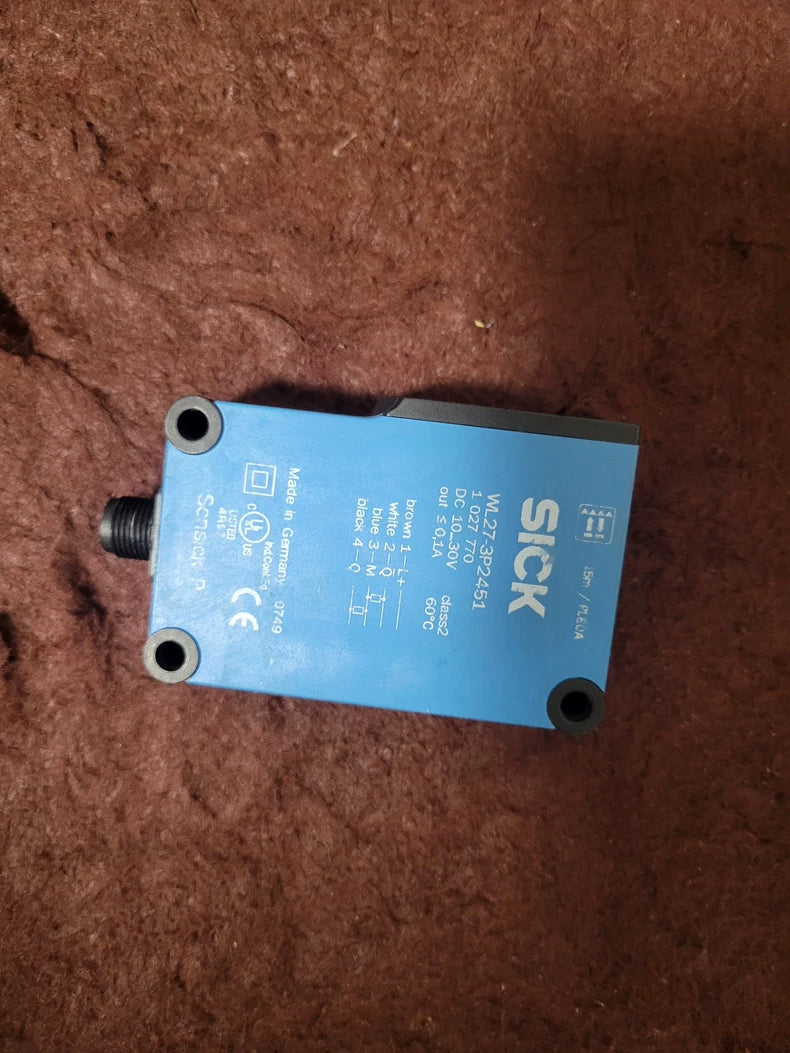 Used Sick WL27-3P2451 Proximity Switch Sensor