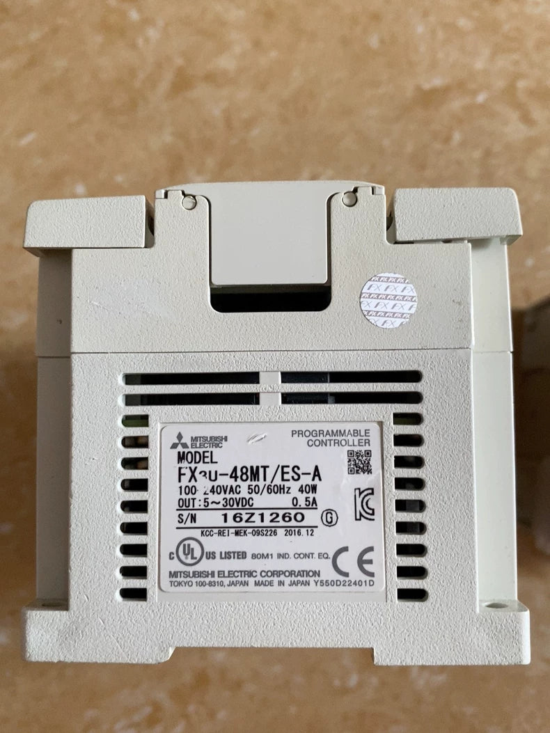 Used Mitsubishi FX3U-48MT 48-Point PLC