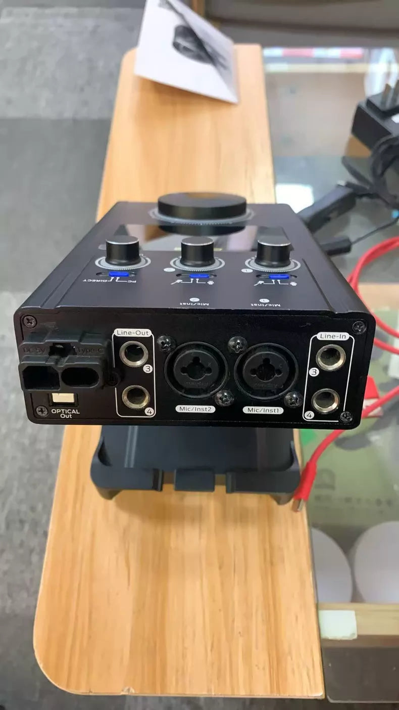 IXI MEGA M8 PLUS II 8-In/4-Out Audio Interface