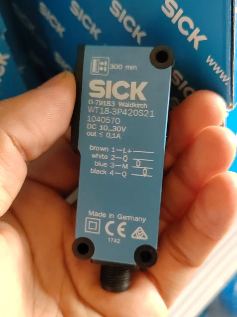 Used SICK WTB12L-24161120A00 Optical Sensor