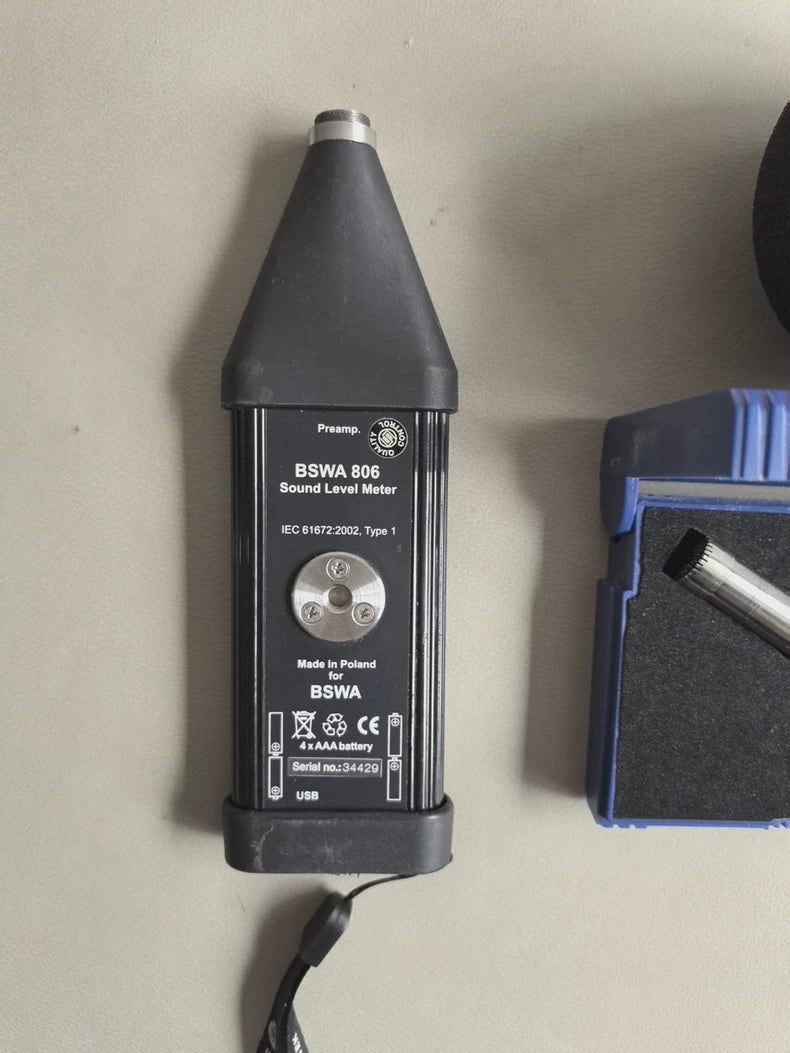 BSWA 806 Class 2 Sound Level Meter