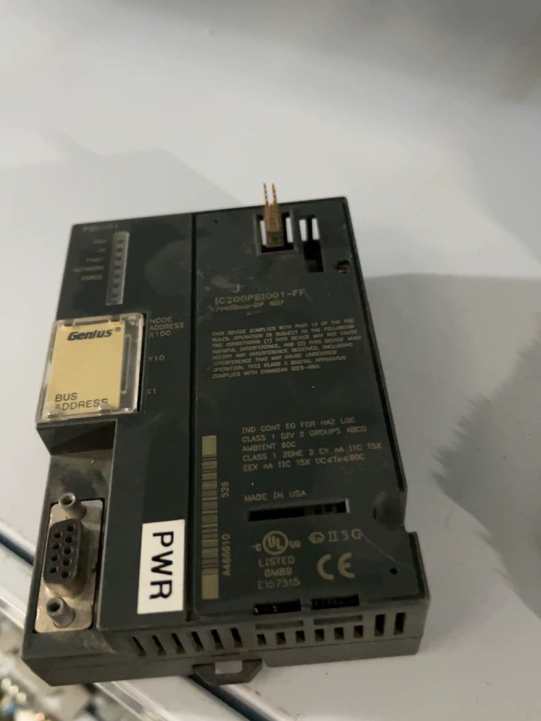 Used GE IC200GBI001-FF Serial Communication Module