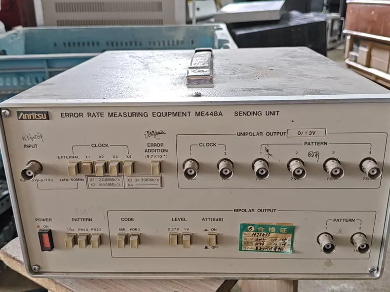 Anritsu ME448A 10MHz Bit Error Rate Tester
