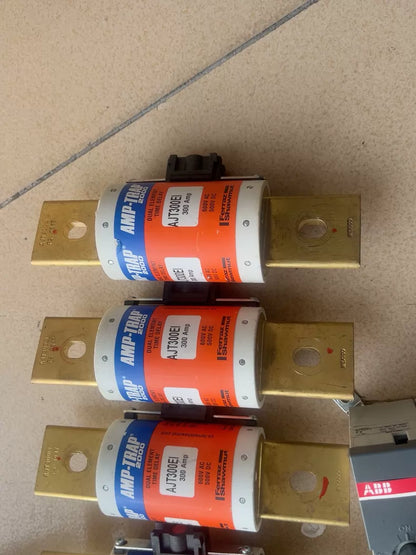 Used AJT60 AMP-TRAP 60A 600V Class J Fuse