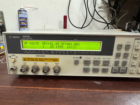 Used HP AGILENT 4263B LCR Meter 100Hz-100kHz