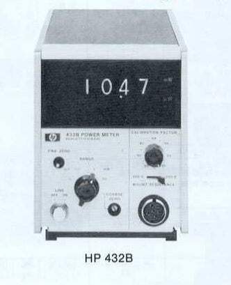 HP 432B Power Meter (Pre-Owned)