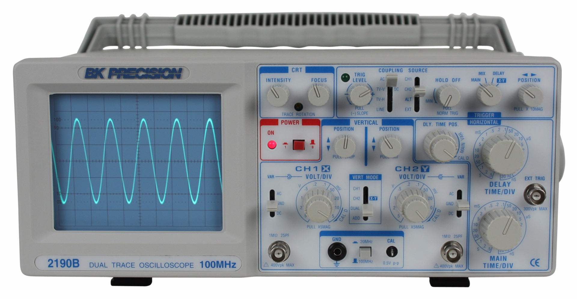 B&K Precision 2190B Analog Oscilloscope (Used)