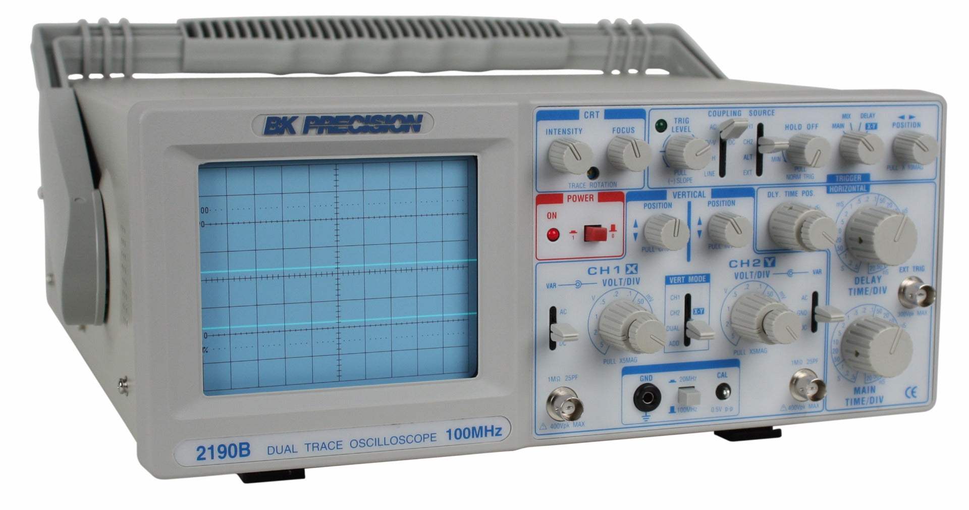 B&K Precision 2190B Analog Oscilloscope (Used) - Image 2