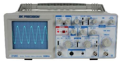 B&K Precision 2120C 30 MHz Analog Oscilloscope (Pre-Owned)