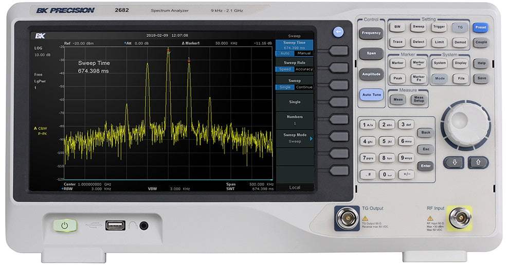 B&K Precision 2682 Spectrum Analyzer (New)