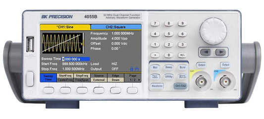 B&K Precision 4055B 60 MHz Arbitrary Waveform Generator (Pre-Owned)